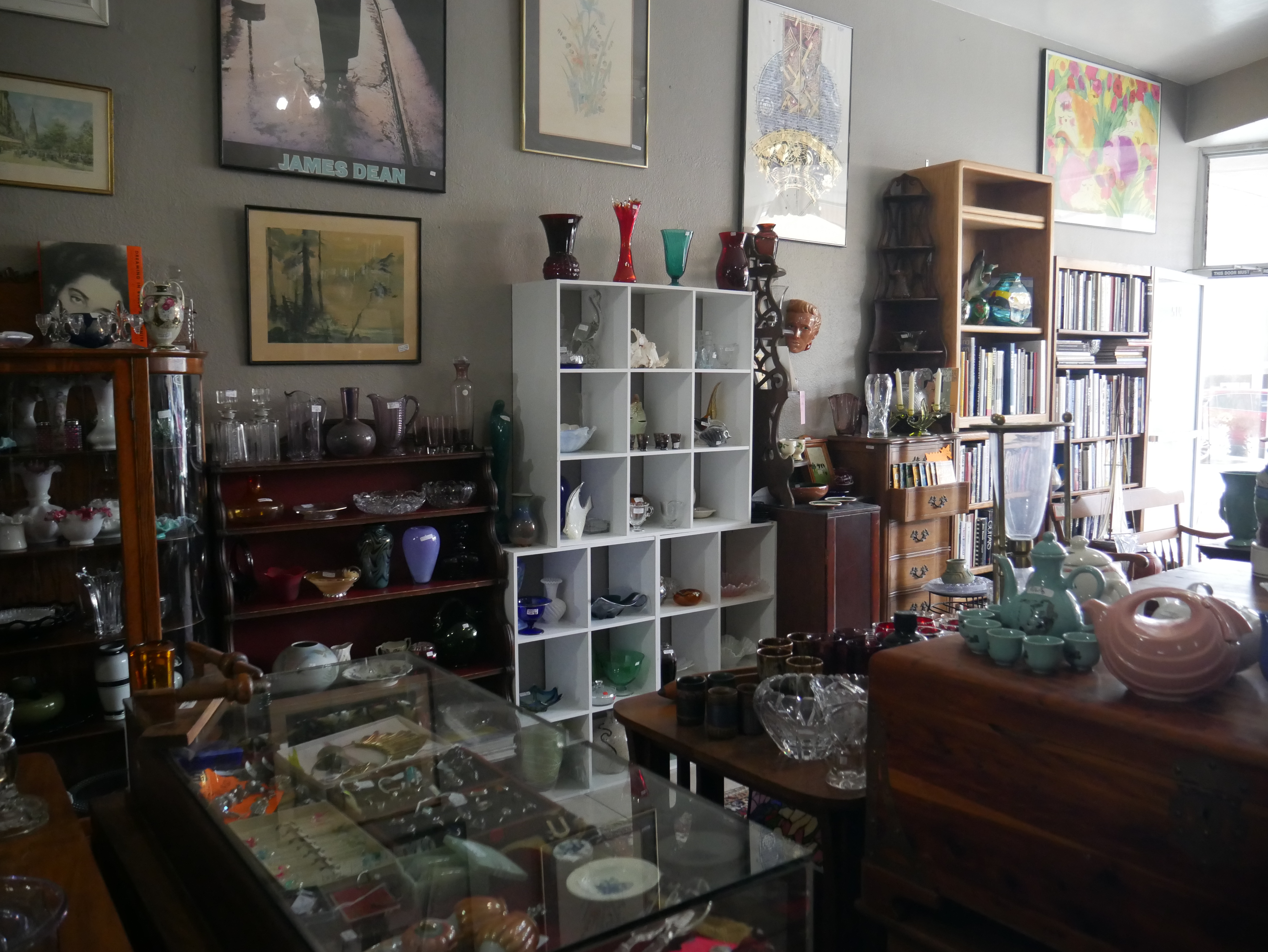 Inside Fabulosity Antiques store